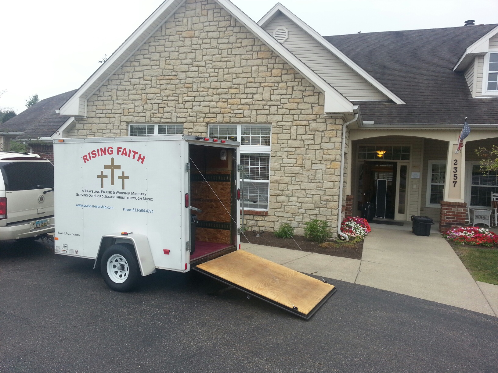 Sterling House Front with Trailer